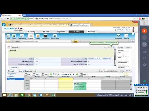 SAP SuccessFactors LMS 4