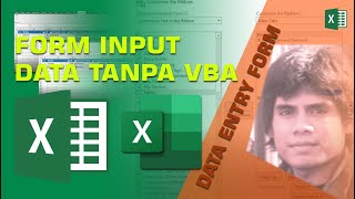 Membuat Form Input Data di Excel Tanpa VBA