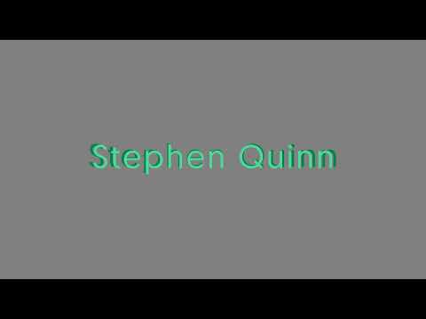 Stephen Quinn Live Stream