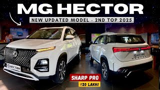 2025 MG HECTOR SHARP PRO NEW UPDATES ❤️ ₹20 LAKH FEATURE LOADED SUV 😍