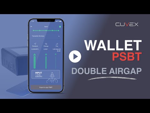 How to Use the Cuvex PSBT Wallet | Secure Bitcoin Transactions via NFC & QR