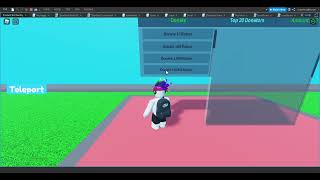 Video for showing the working of Leaderboard script and Teleport script