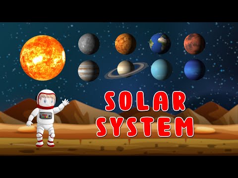 🌎🚀 Solar System for Kids! Learn Planets & Fun Space Facts | Educational Video for Kids 🌟🪐