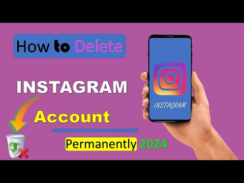 HOW TO DELETE INSTAGRAM ACCOUNT 2024 [NEW UPDATE] | HOW TO DELETE INSTAGRAM ACCOUNT PERMANENTLY 2024