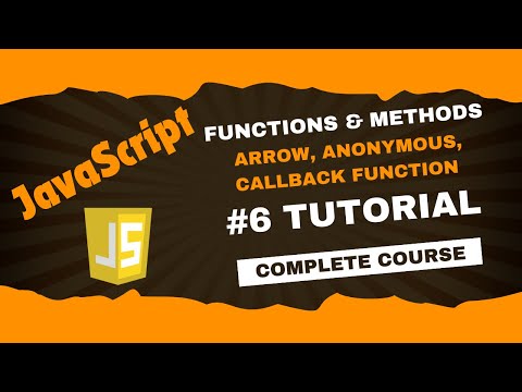 JavaScript Functions & Methods | Arrow, Anonymous, Callback With Example #javascript