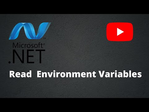 Read Envoiremnt Variables in .Net Application