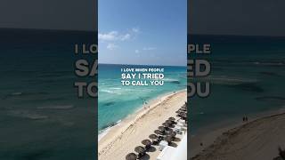 It’s not personal, I’m just on vacation #vacation #vacationmode #cancun