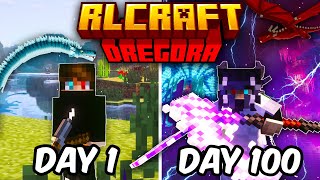 I Spent 100 Days in RLCRAFT Dregora (FULL MOVIE)