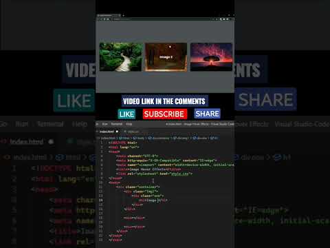 🔥🔥 Image Hover Effects #coding #css #html #websitedesign #hovereffect #webdevelopment #frontend