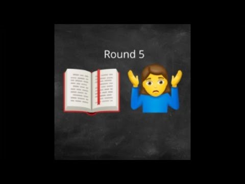 Book Emoji Quiz | Online Pub Quiz Round | TriviaMystery.com