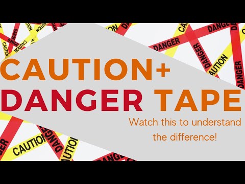 Caution & Danger Tape