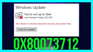 How to FIX Your Device is Missing Important Security and Quality Fixes (2026)