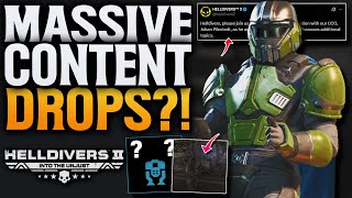 Helldivers 2 New Content In Game Plans!?
