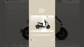 smooth UiUx for Ultraviolette Automotive Website.  #uidesignlearning #uiux #webdesign #webdeveloper