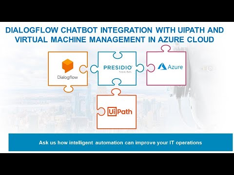 Custom Chat Client for Dialogflow and integration with RPA