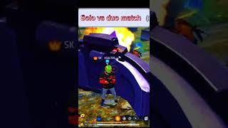 Solo vs duo match br rank#freefire #ytfeed #shorts #ytshortsindia