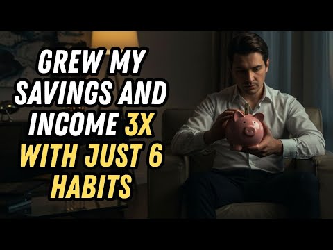 How I Grew My Savings and Income 3X with Just 6 Habits