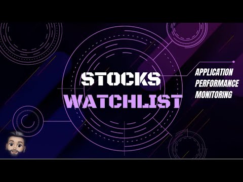 Stock Watchlist (Application Performance Monitoring) - Datadog & Dynatrace