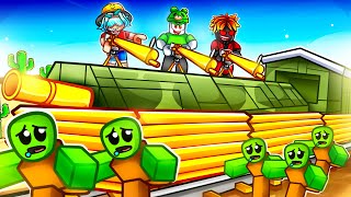 We Built the PERFECT ARMY TRAIN in Roblox Dead Rails