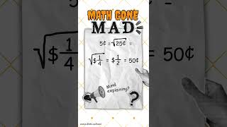 Math Gone Mad! Can You Explain This? 🤯 #MathHumor #MathJokes #FunnyMath