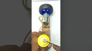 “Small Motor, Big Motion – Metal Gear Motor Wheel Experiment” #diy