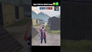 Best TDM Quick Scope Trick😱✅#bgmitipsandtricks#pubgtips #pubgmobiletipsandtricks#tipsandtricks#short