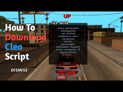 How to  Install And Download Cleo Scripts In Gta San Andreas