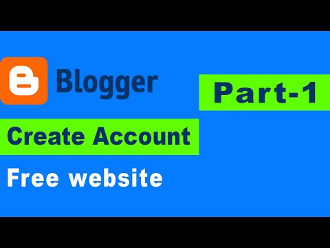 How To Create Blogger Account Step By Step part-1 | Free | Ash Nirob