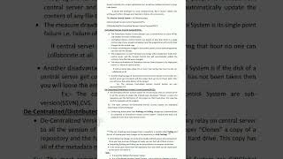 Centralized Version control system and Decentralized version control system//CVCS & DVCS