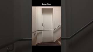 Design fails…#designfails #unsatisfying