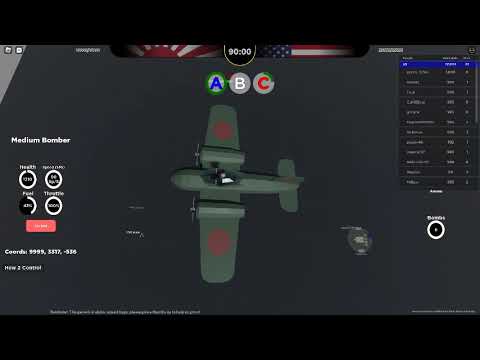 ROBLOX NAVAL WARFARE GAMEPLAY (i destroyed american harbor with my  smg and rifle lol)