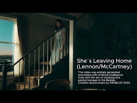 She´s Leaving Home LIVE   AI GENERATED