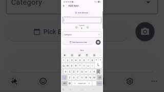 Smart Inventory & Shared Shopping List