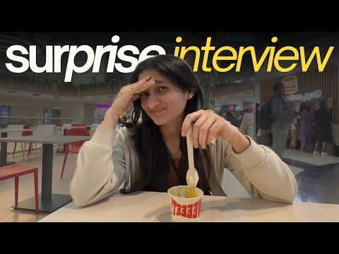 A FUN DAY TURNED INTO A SURPRISE INTERVIEW!