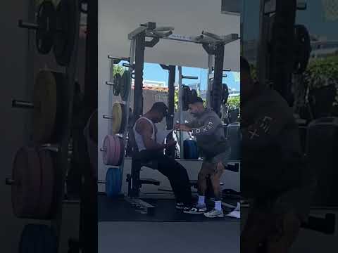 Things got heated today at the gym …. full video later  ￼