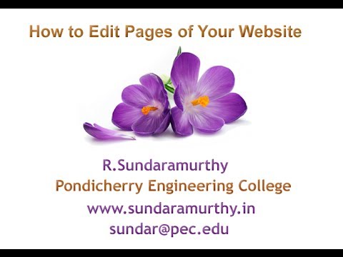How to Edit Pages in Google Site - Part 2 of 4