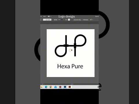 LOGO DESIGN PROCESS #howtocreatelogoinillustrator #graphicdesign #tutorials