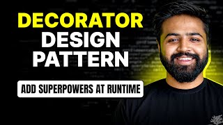 Decorator Pattern Explained | Real-world use case + Code | Design patterns in LLD