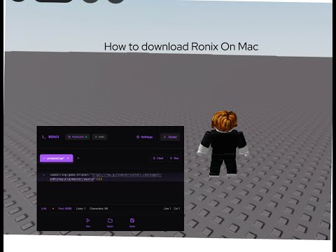 How to Install the BEST Mac Ultility for Roblox- Ronix 2025