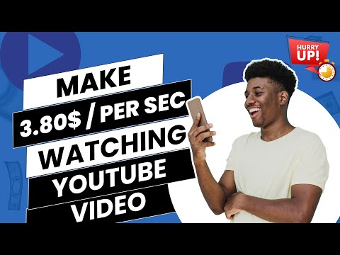 Earn Money Watching YouTube Videos (No Work, No Skills)