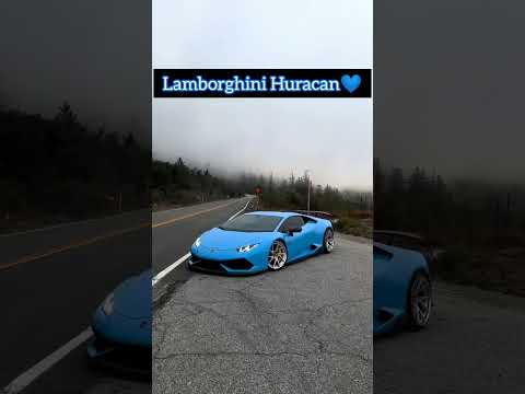 Stunning Blue Lamborghini Huracan💙#lamborghini #supercars #huracan #ytshortvideo #lambo