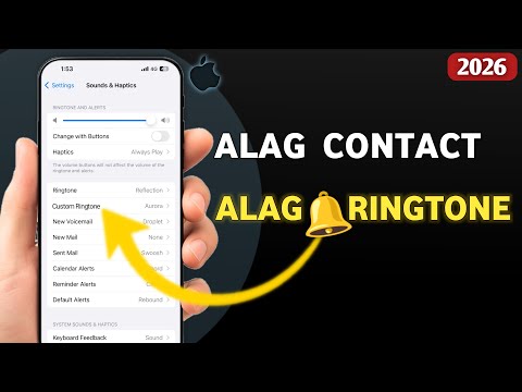 iPhone Me Alag-Alag Contacts Ke Liye Alag Ringtone Kaise Lagaye? 🔔