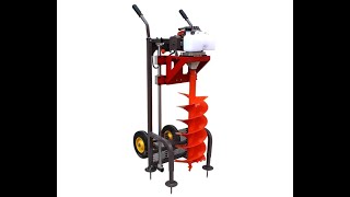 Earth Auger | Trolley Type | Realish Agritech Pvt Ltd.