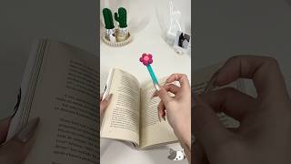 Cute DIY Bookmark 🥰 #diybookmark #claycraft #cutediy #readingvibes #hadmade #easycraft #creativediy