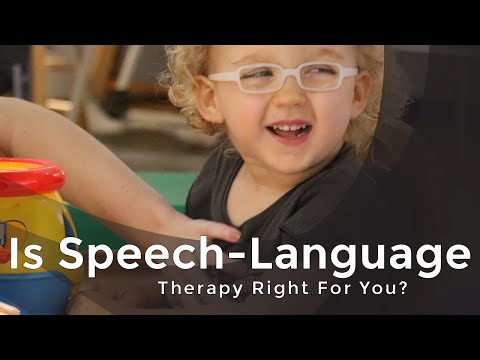 Is Speech-Language Therapy Right For You?
