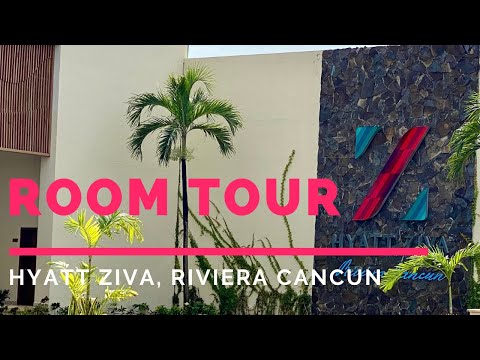 Hyatt Ziva Riviera Cancun Room Tour - Ocean Front Junior Suite
