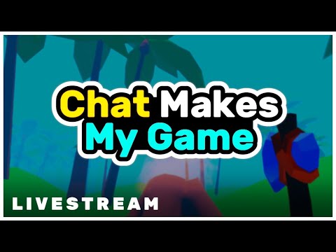 🔴 Letting Chat Make My Game! (Game Dev Livestream)