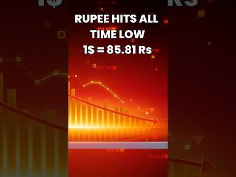 FALLING RUPEE #rupeevsdollar  #indianeconomyforupsc