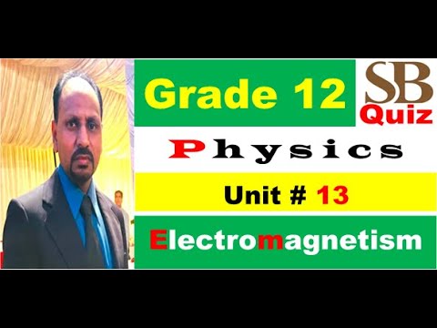 Electromagnetism (Physics-II Chapter 13)