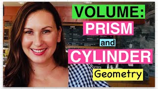 Volume of a prism and a cylinder